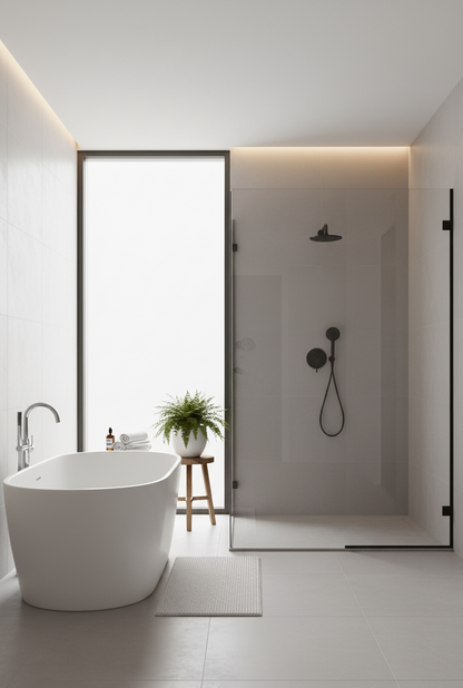Evora - Built-in Brass Shower Column