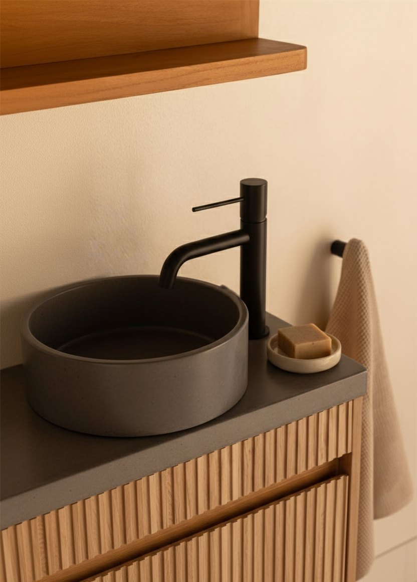 Evora - Brass Basin Tap